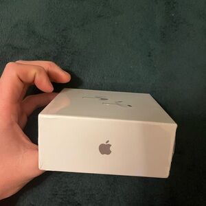 Apple AirPods Packaging in White
